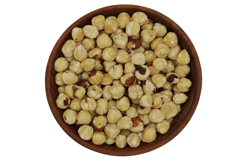 Økologiske Dampede & Ristede Hasselnødder fra Piemonte